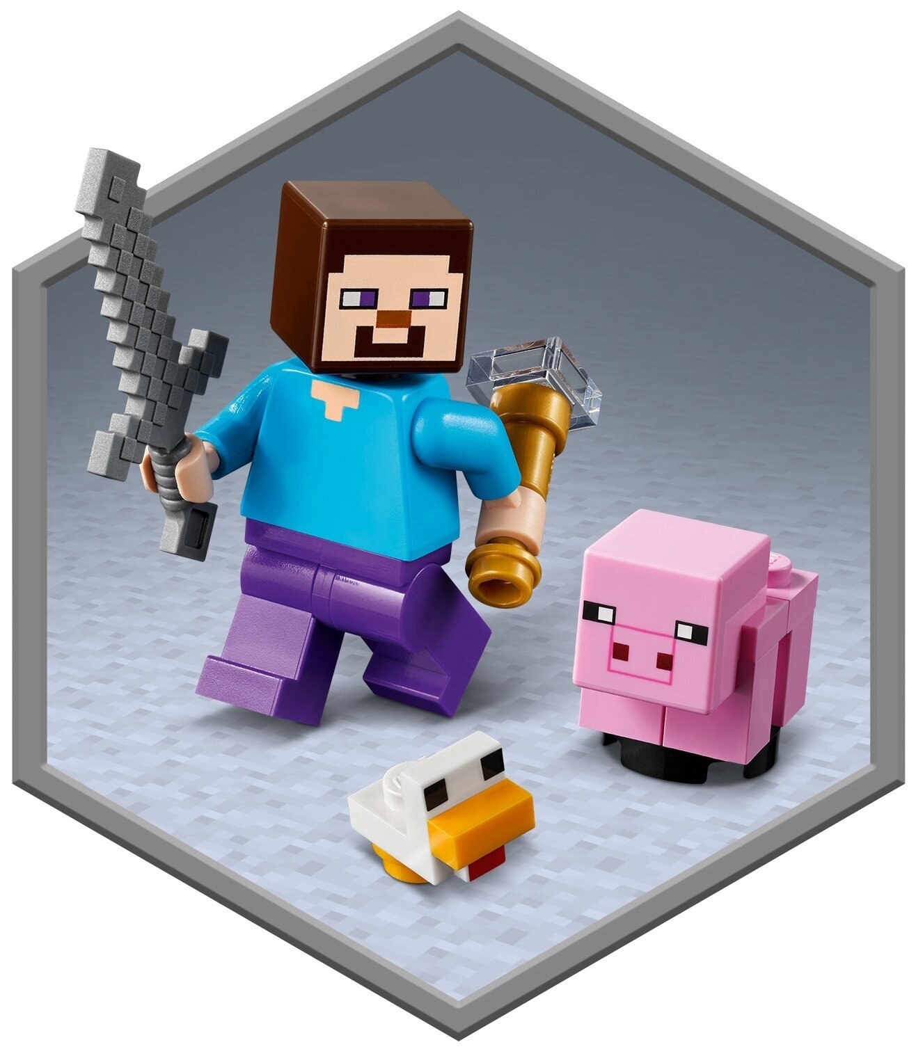 Конструктор LEGO Minecraft 21177 Засада Крипера — фото 8