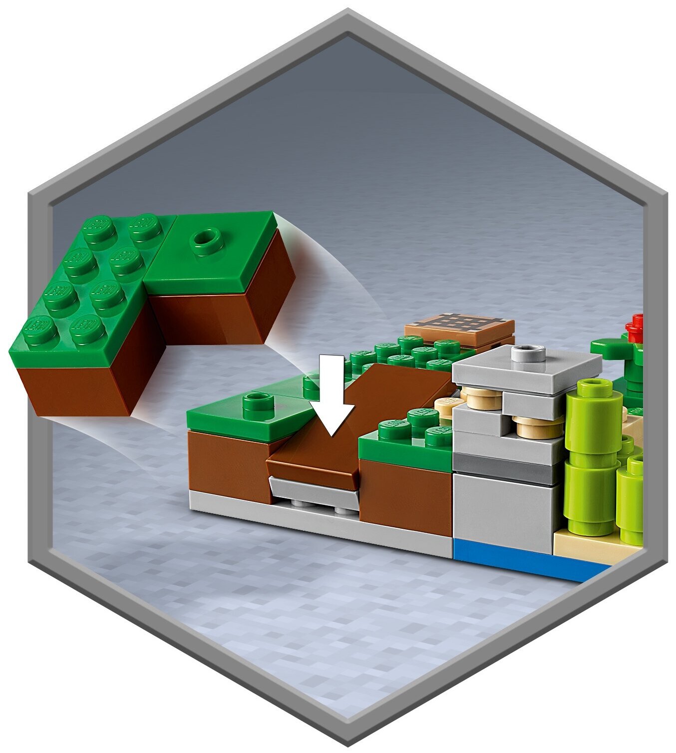Конструктор LEGO Minecraft 21177 Засада Крипера — фото 9