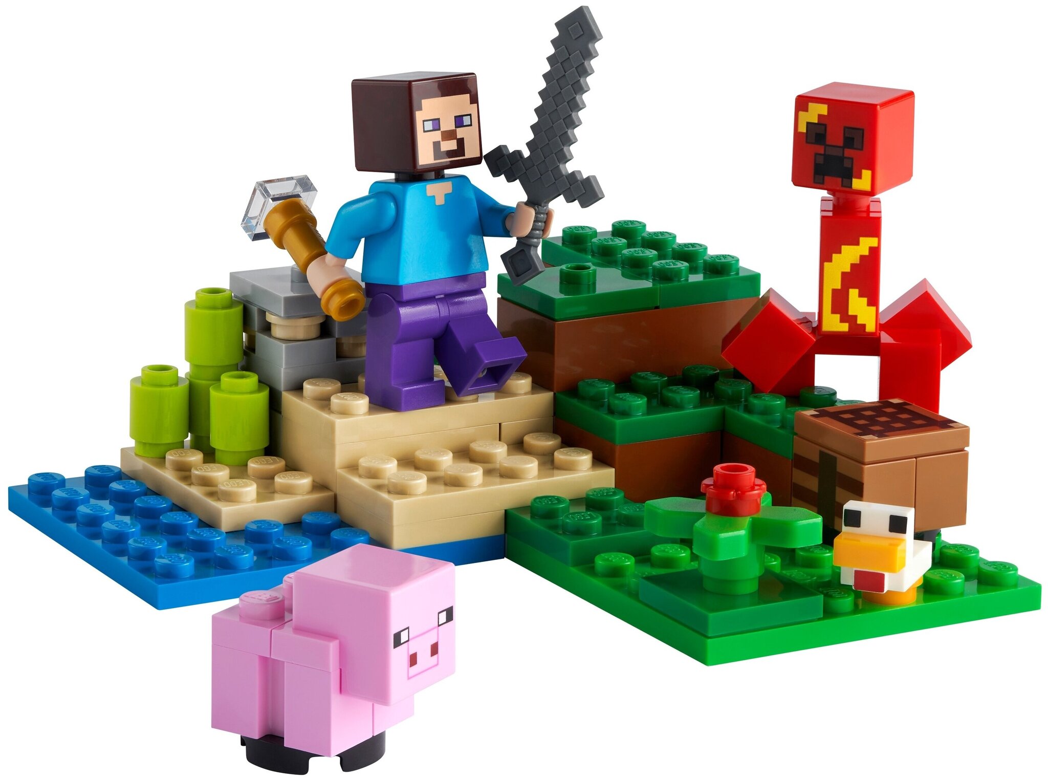 Конструктор LEGO Minecraft 21177 Засада Крипера — фото 7