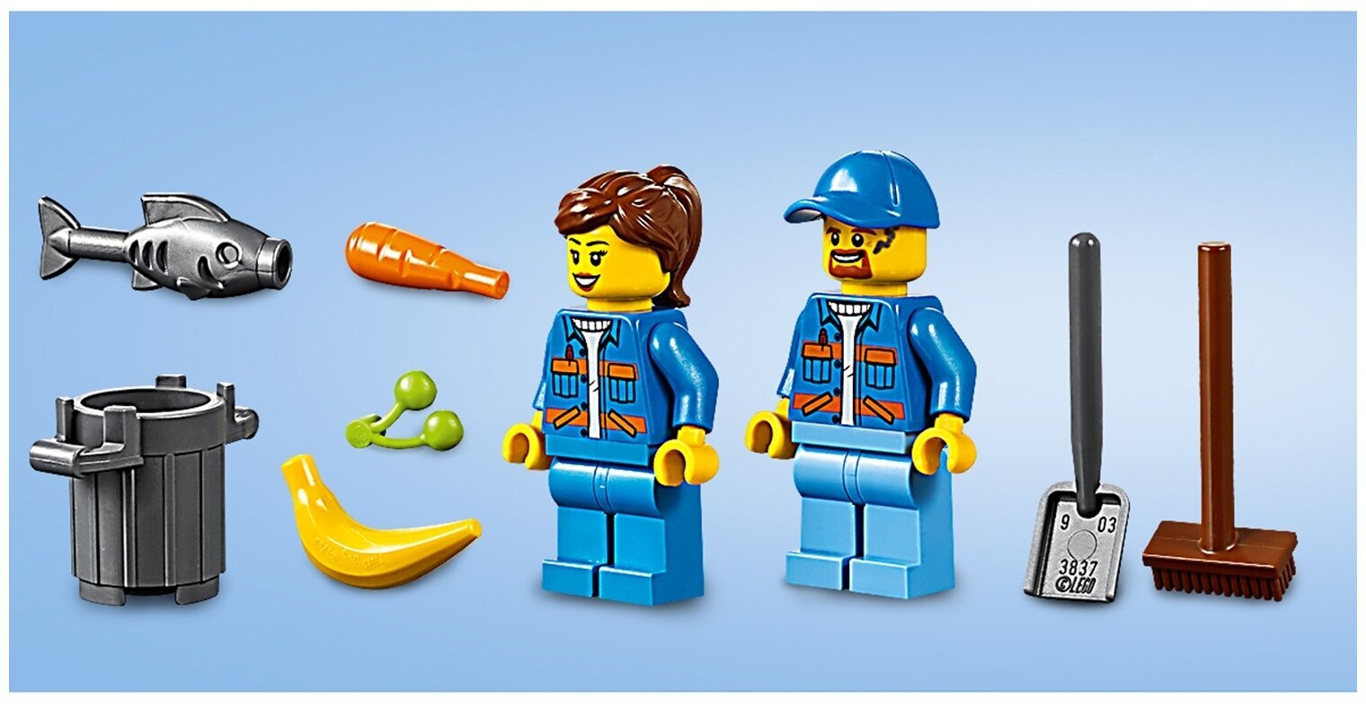 Конструктор LEGO City 60220 Мусоровоз — фото 6