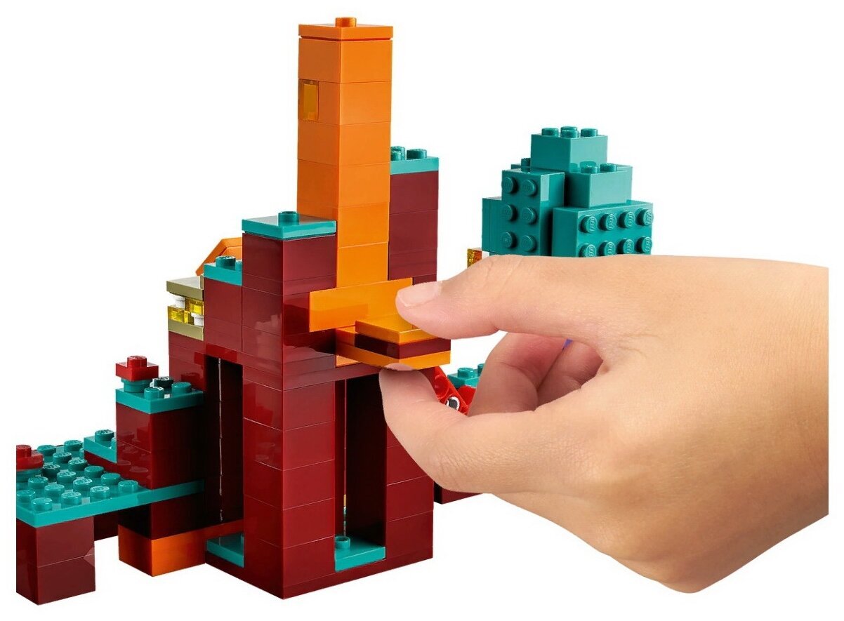 Конструктор LEGO Minecraft 21168 Искажённый лес — фото 7
