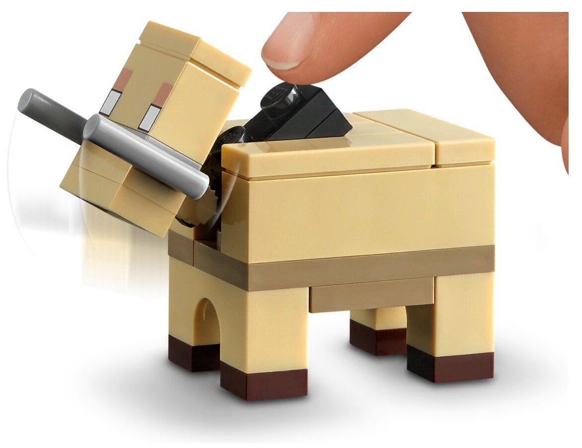 Конструктор LEGO Minecraft 21168 Искажённый лес — фото 9