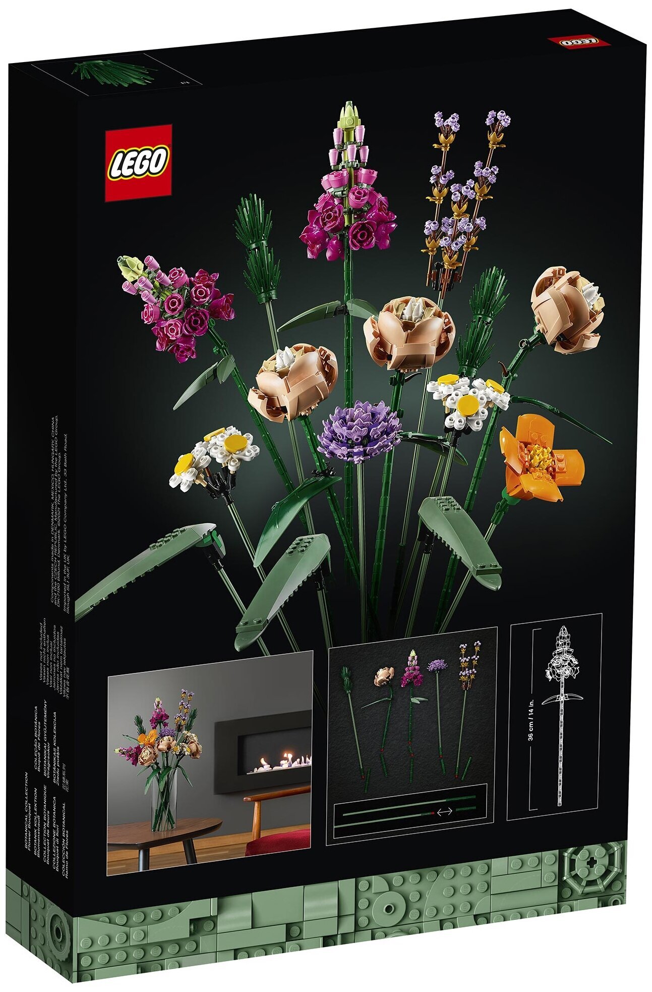 Конструктор LEGO Creator Expert 10280 Букет цветов — фото 2