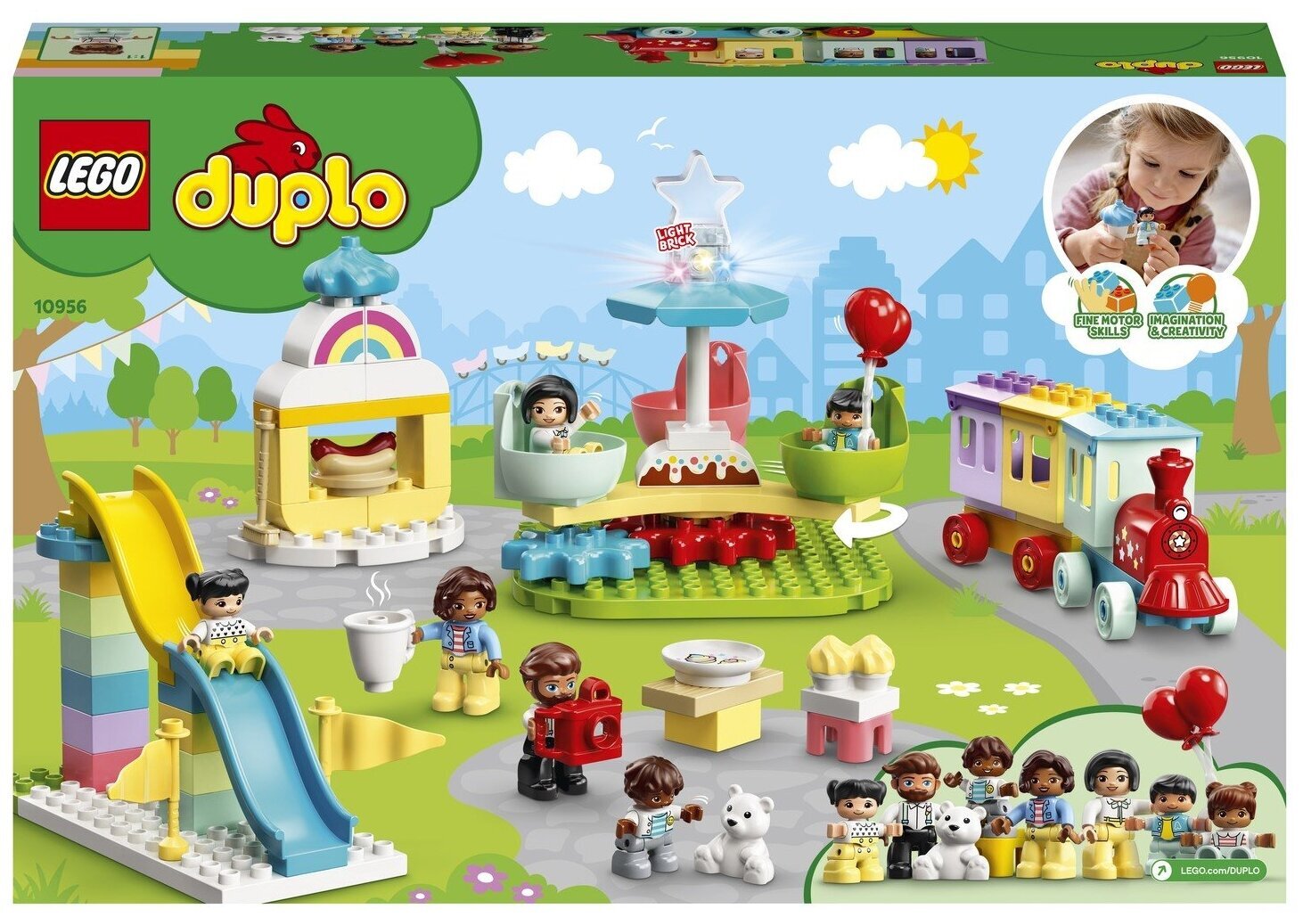 Конструктор LEGO DUPLO Town 10956 Парк развлечений — фото 2