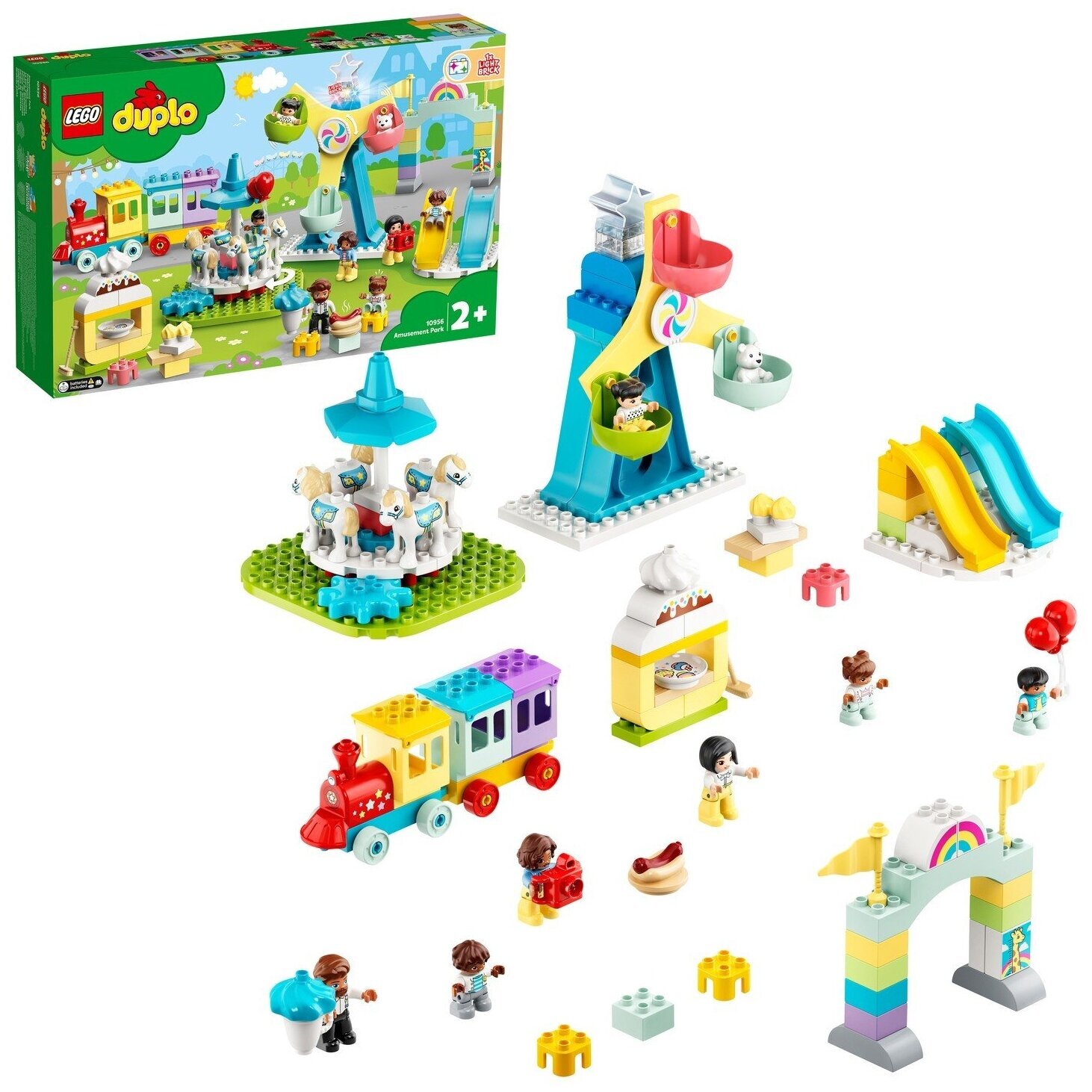 Конструктор LEGO DUPLO Town 10956 Парк развлечений — фото 4