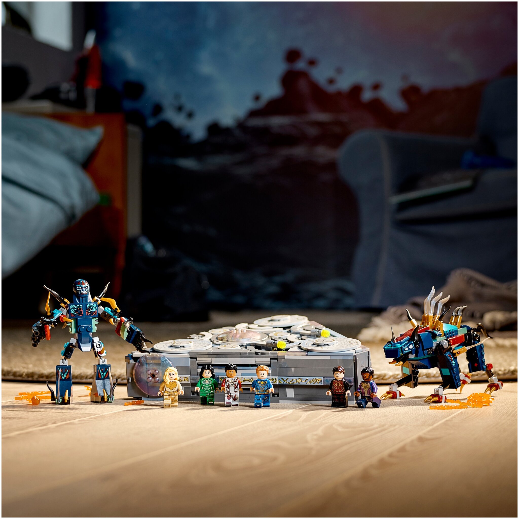 Конструктор LEGO Marvel Super Heroes Eternals 76156 Взлёт Домо — фото 17