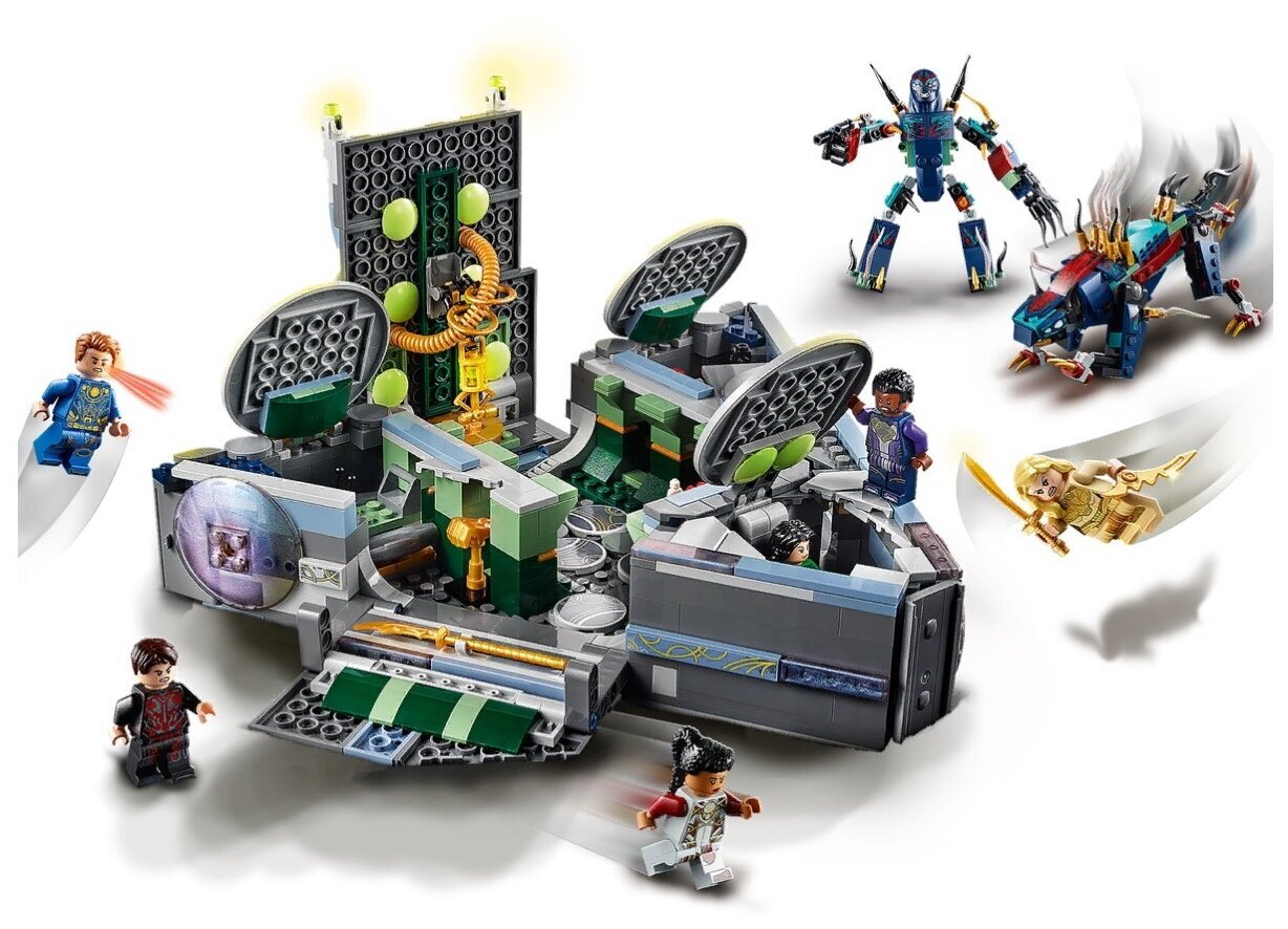 Конструктор LEGO Marvel Super Heroes Eternals 76156 Взлёт Домо — фото 13