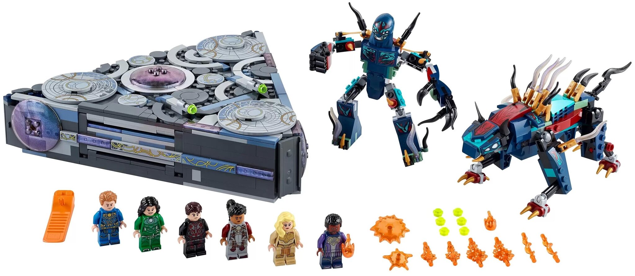 Конструктор LEGO Marvel Super Heroes Eternals 76156 Взлёт Домо — фото 4