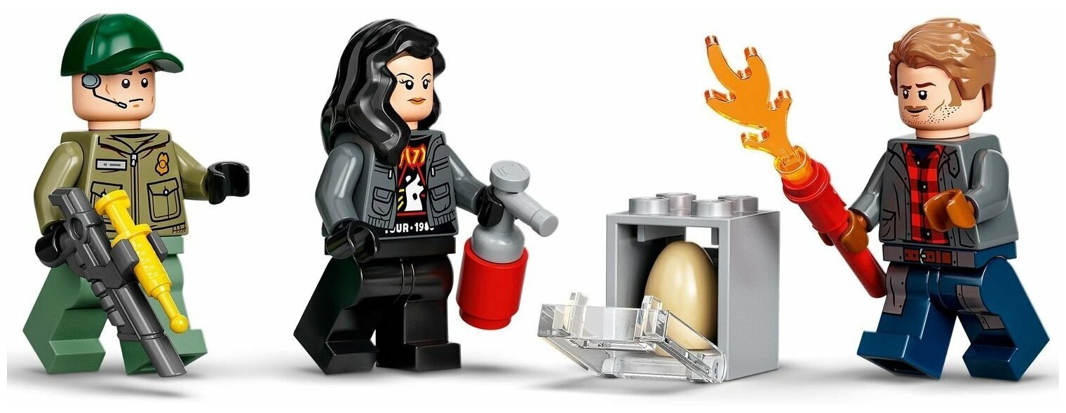 Конструктор LEGO Jurassic World 76944 Прорыв тираннозавра T-Рекса — фото 14