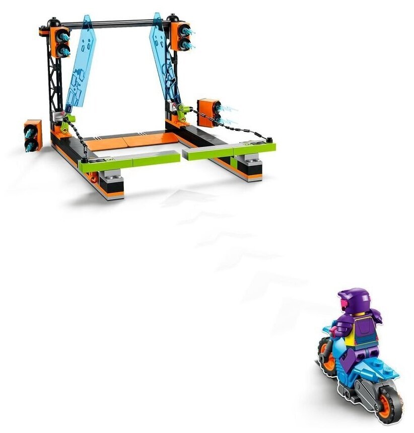 Конструктор LEGO City Stuntz 60340 Трюковое испытание Клинок — фото 9