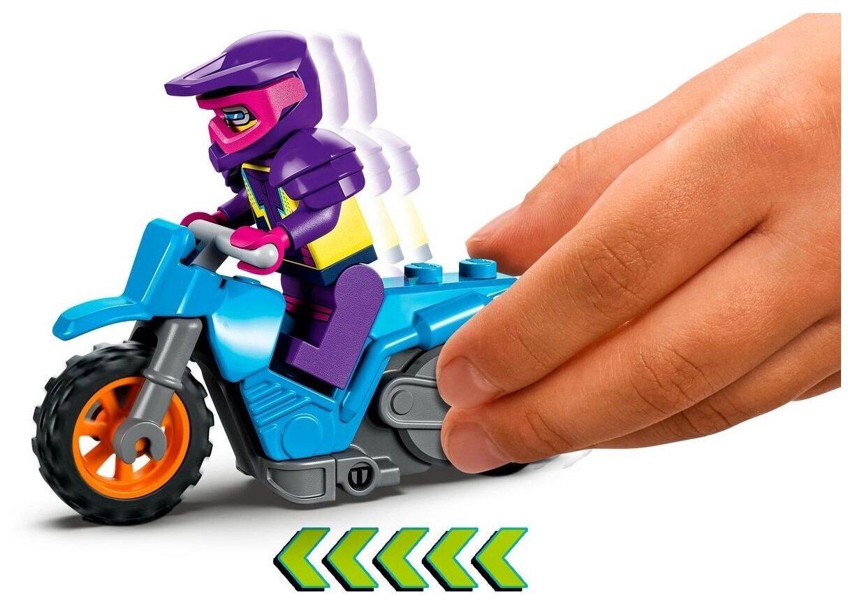 Конструктор LEGO City Stuntz 60340 Трюковое испытание Клинок — фото 5
