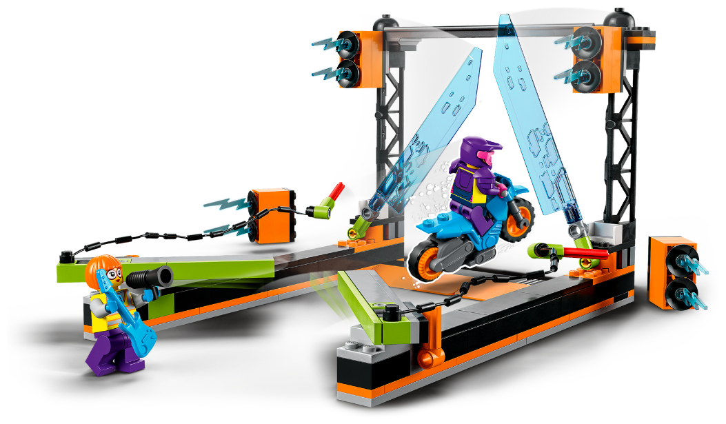 Конструктор LEGO City Stuntz 60340 Трюковое испытание Клинок — фото 3