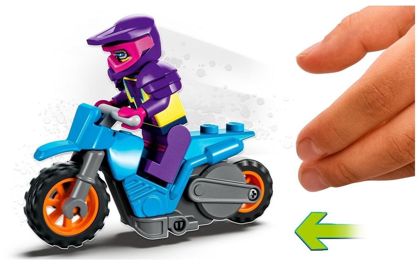 Конструктор LEGO City Stuntz 60340 Трюковое испытание Клинок — фото 4
