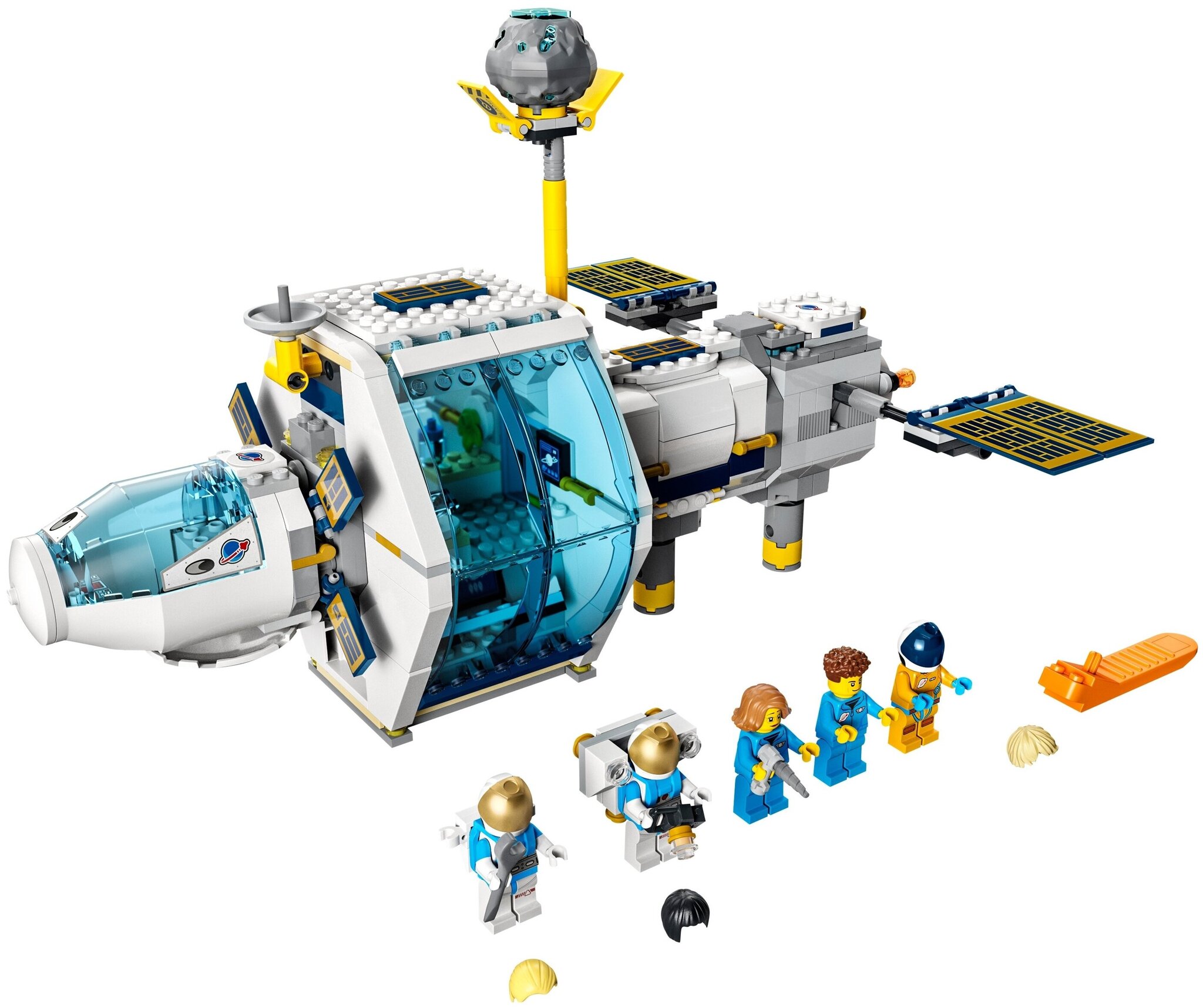 Конструктор LEGO City Space Port 60349 Лунная космическая станция — фото 4