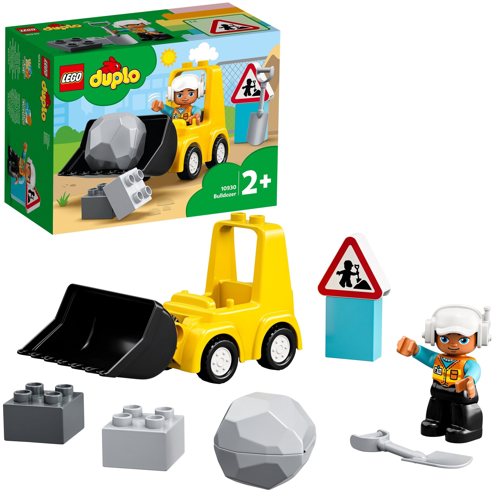 Конструктор LEGO DUPLO Town 10930 Бульдозер — фото 2