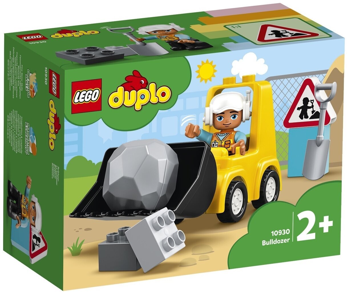 Конструктор LEGO DUPLO Town 10930 Бульдозер — фото 19