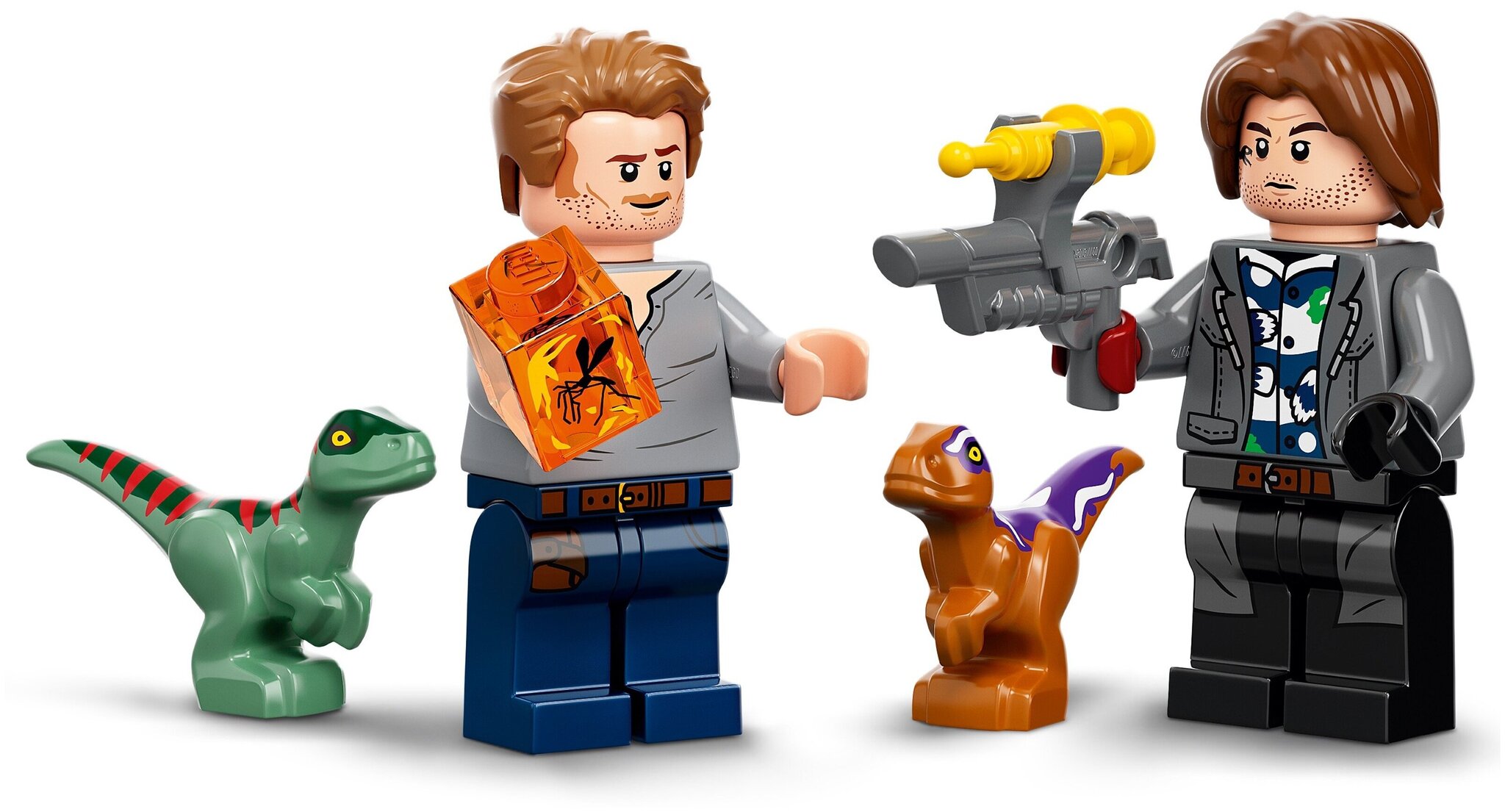 Конструктор LEGO Jurassic World 76945 Атроцираптор: погоня на мотоцикле — фото 5