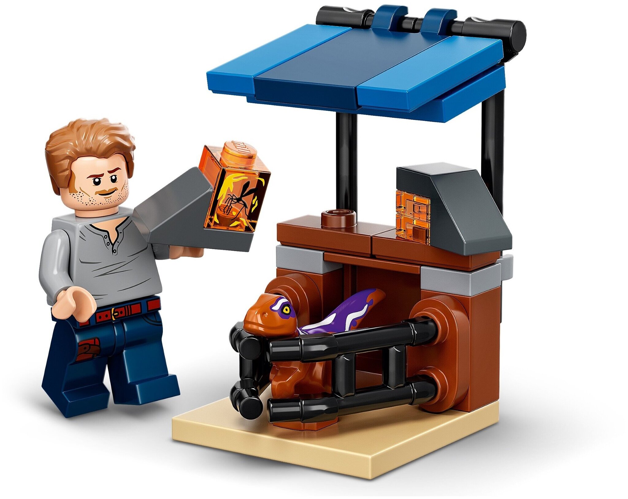 Конструктор LEGO Jurassic World 76945 Атроцираптор: погоня на мотоцикле — фото 4