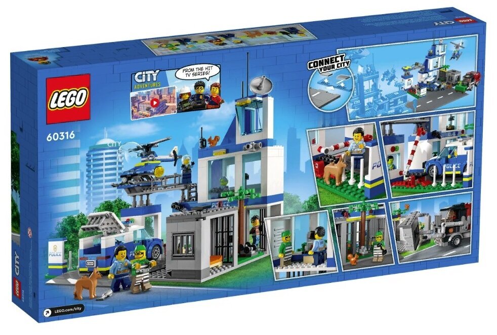 Конструктор LEGO City 60316 Полицейский участок — фото 2