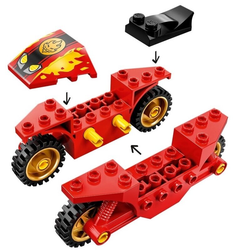 Конструктор LEGO Ninjago 71734 Мотоцикл Кая — фото 9