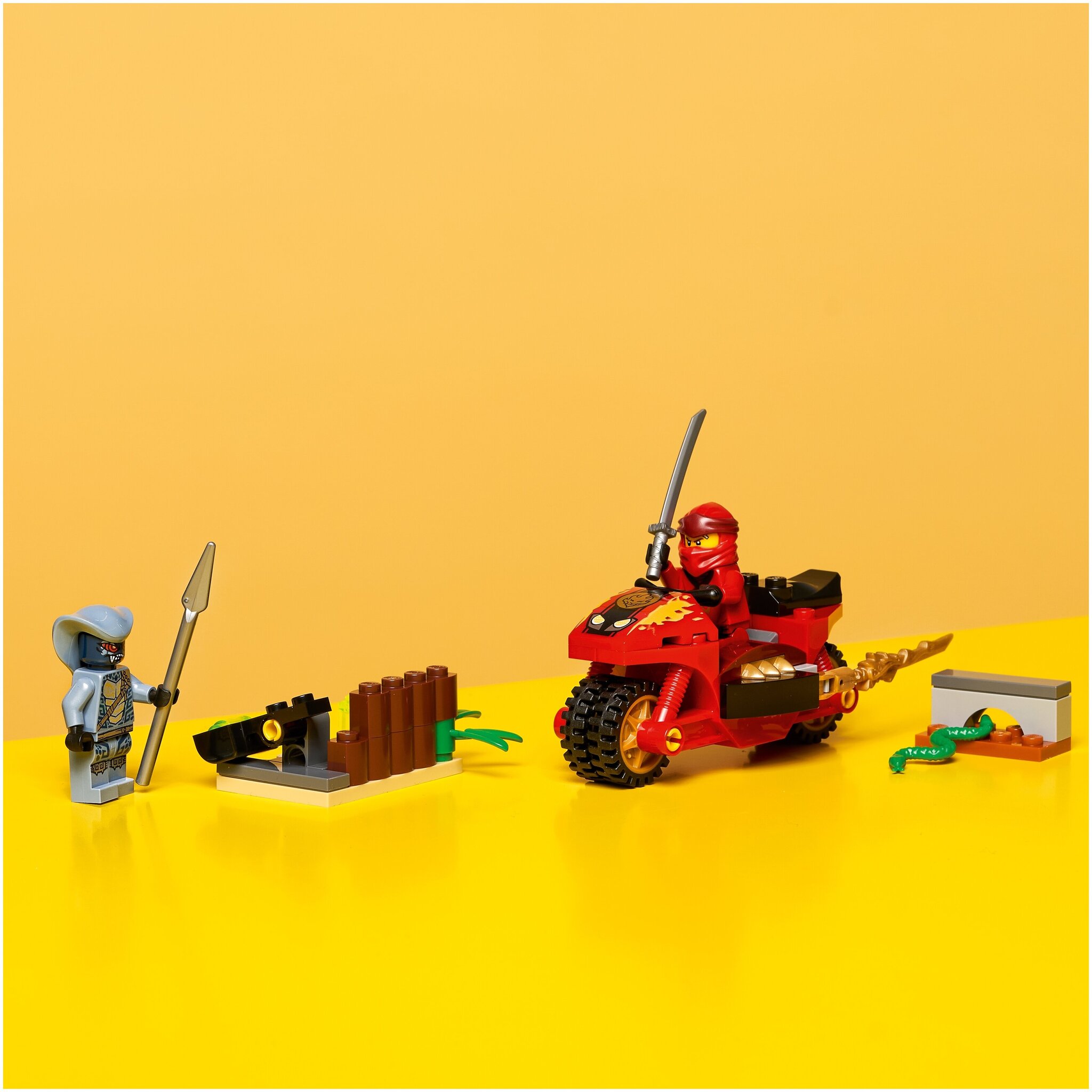 Конструктор LEGO Ninjago 71734 Мотоцикл Кая — фото 14