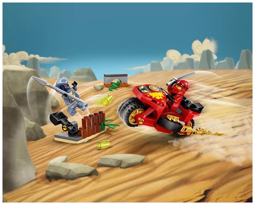 Конструктор LEGO Ninjago 71734 Мотоцикл Кая — фото 13
