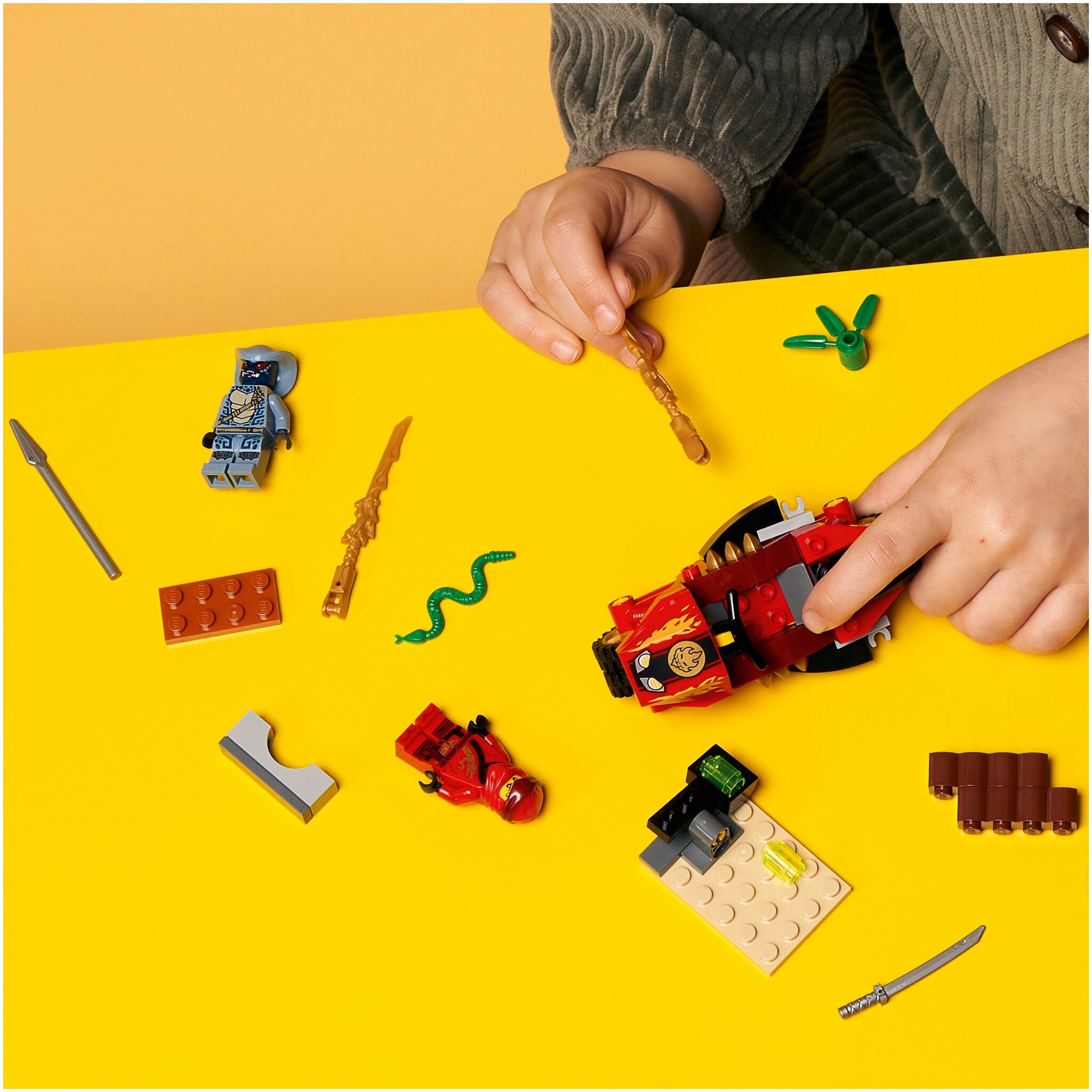 Конструктор LEGO Ninjago 71734 Мотоцикл Кая — фото 15