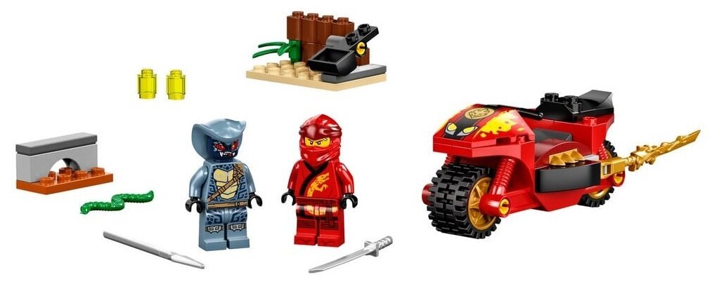 Конструктор LEGO Ninjago 71734 Мотоцикл Кая — фото 4