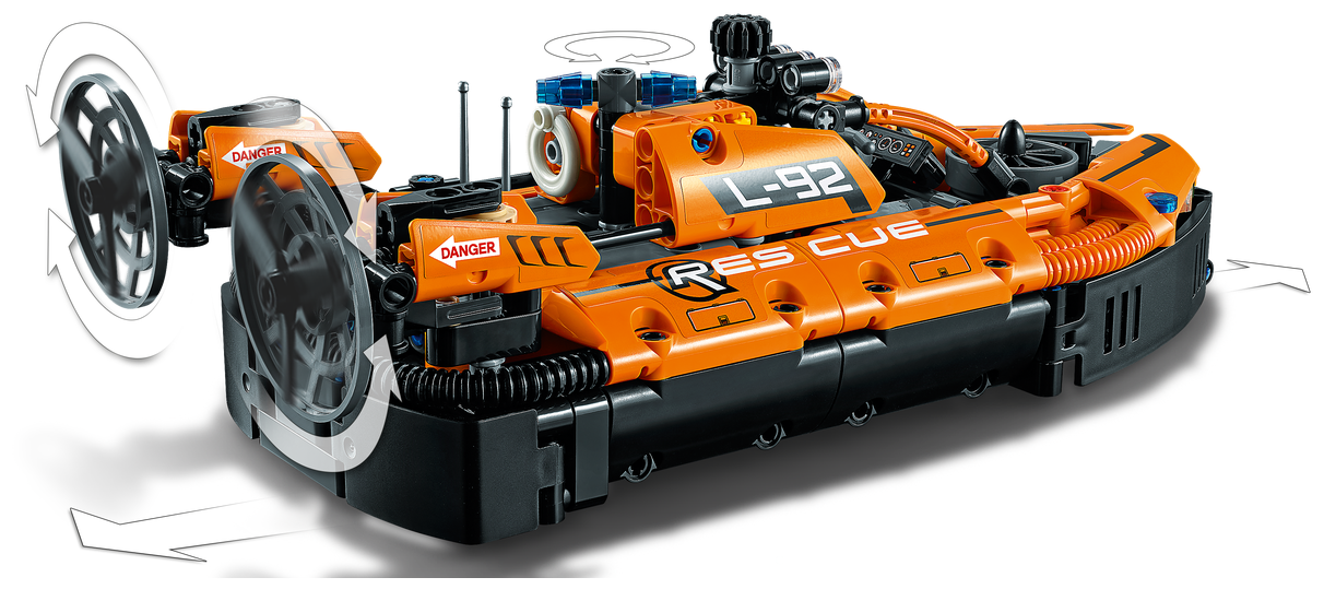 Конструктор LEGO Technic 42120 Спасательное судно на воздушной подушке — фото 4