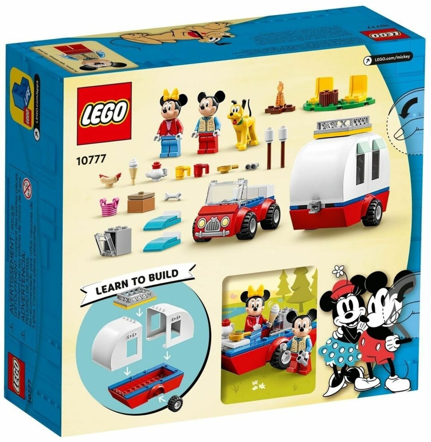 Конструктор LEGO 10777 Disney "Микки Маус и Минни Маус за городом" — фото 16