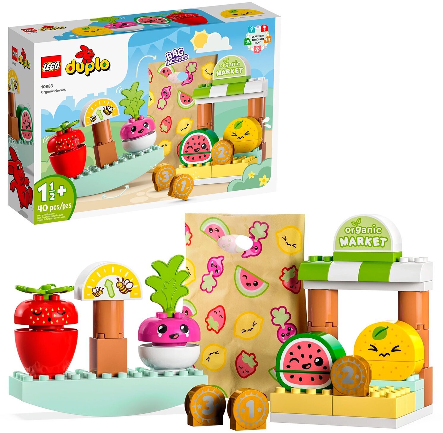 Конструктор LEGO DUPLO 10983 Фермерский рынок