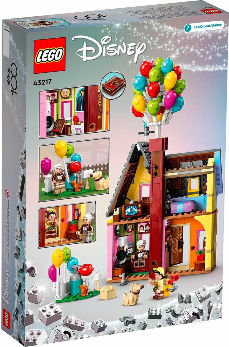 Конструктор LEGO Disney 43217 Дом из мультфильма Вверх — фото 3