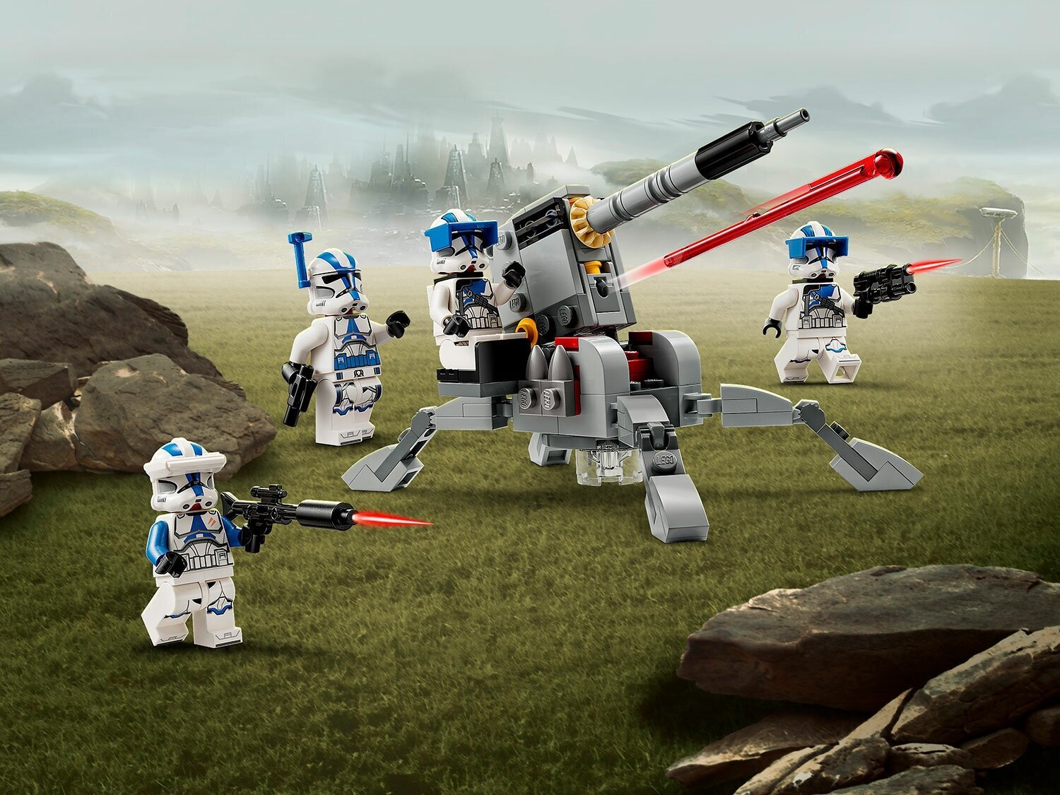 Конструктор LEGO Star Wars 75345 Боевой набор клонов 501-го легиона — фото 6