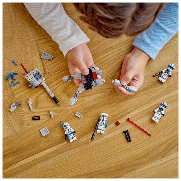 Конструктор LEGO Star Wars 75345 Боевой набор клонов 501-го легиона — фото 10