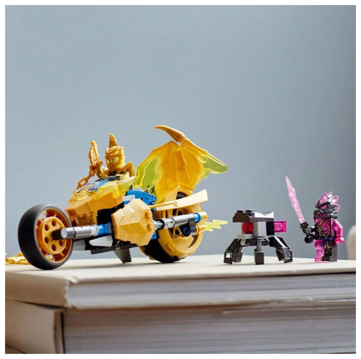 Конструктор LEGO Ninjago 71768 Мотоцикл Джея Золотой Дракон — фото 3