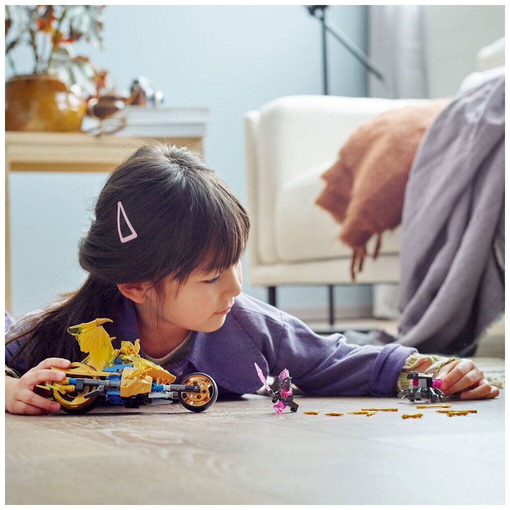 Конструктор LEGO Ninjago 71768 Мотоцикл Джея Золотой Дракон — фото 5