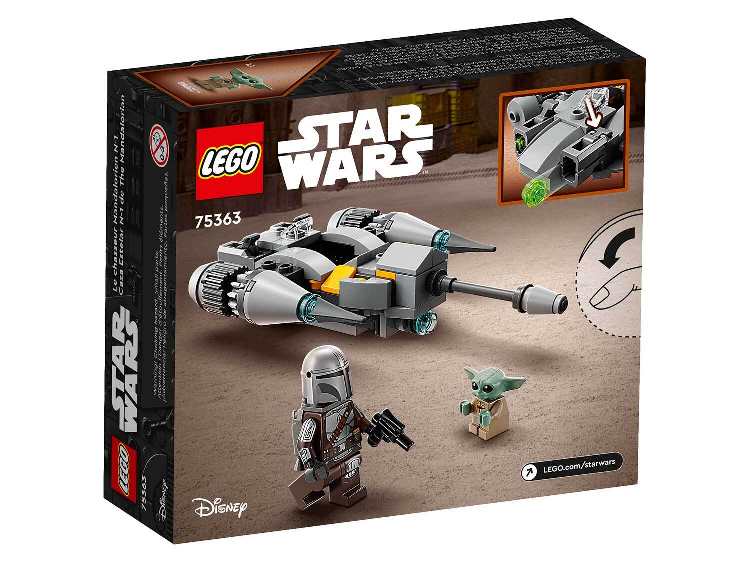 Конструктор LEGO Star Wars 75363 Микрофайтер Истребителя Мандалорца N-1 — фото 3