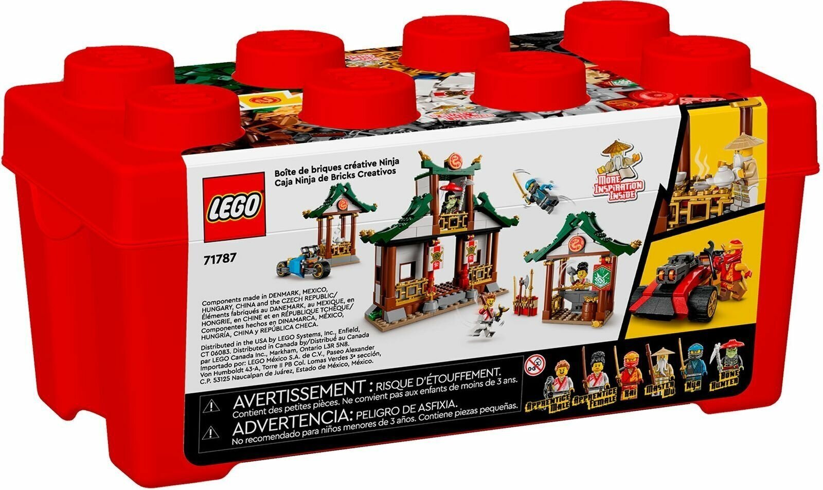 Конструктор LEGO Ninjago 71787 Коробка ниндзя — фото 14