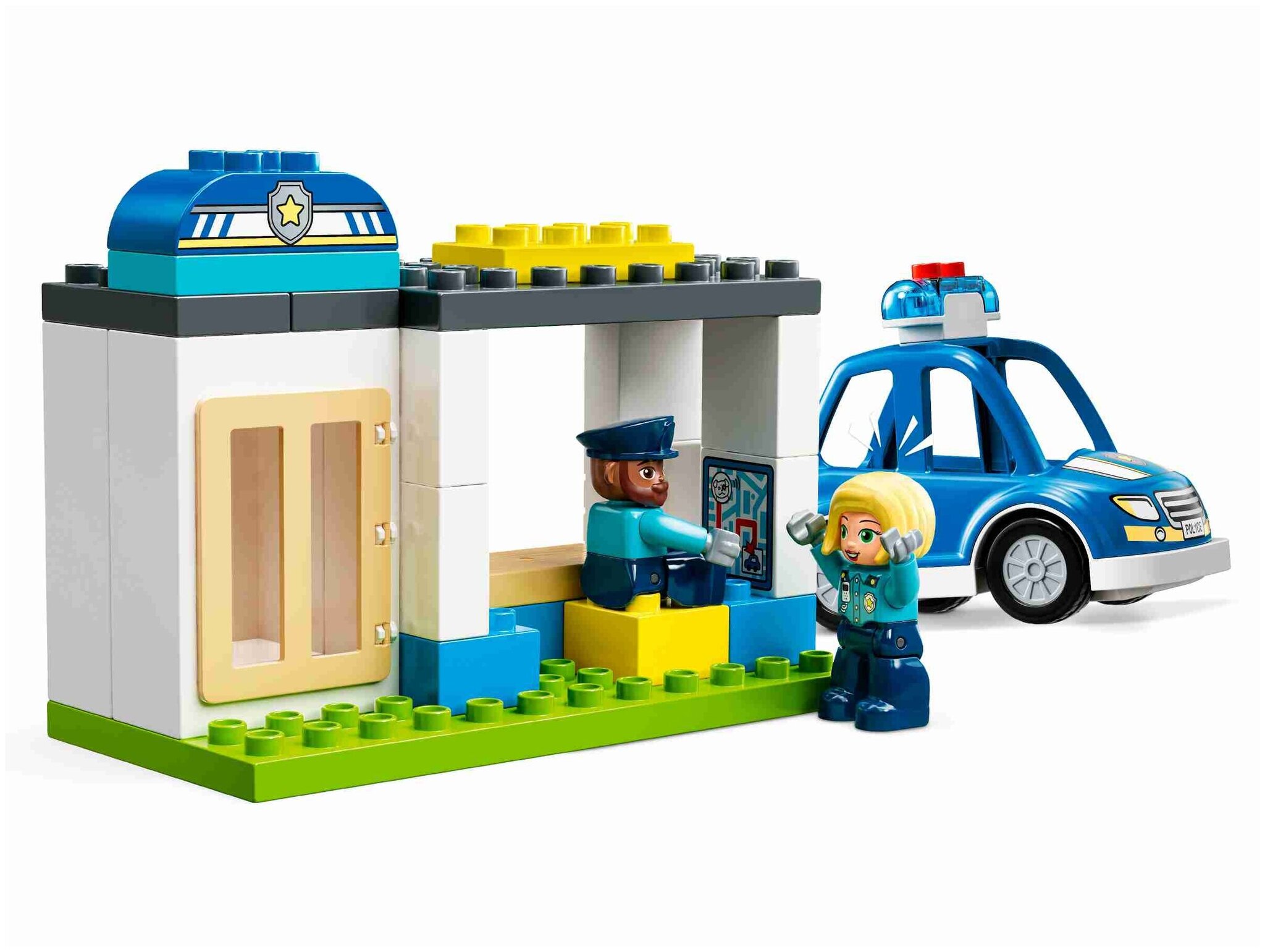 Конструктор LEGO DUPLO Town 10959 Полицейский участок и вертолёт — фото 8