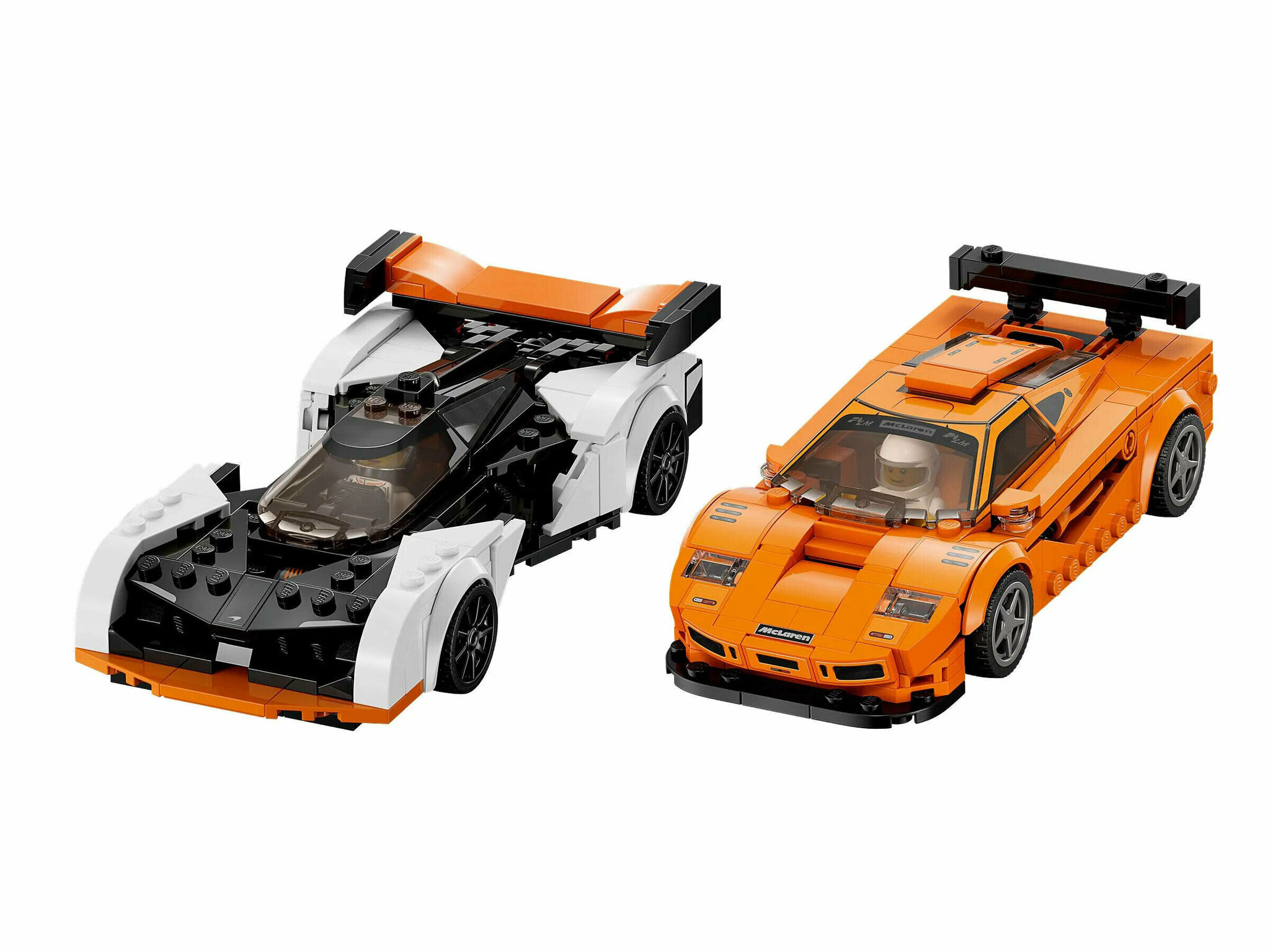 Конструктор LEGO Speed Champions 76918 McLaren Solus GT & McLaren F1 LM — фото 5