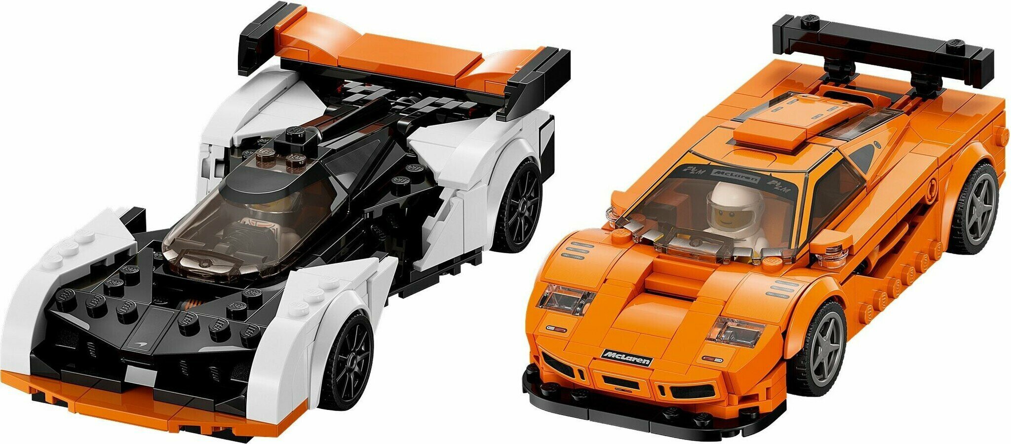 Конструктор LEGO Speed Champions 76918 McLaren Solus GT & McLaren F1 LM — фото 12