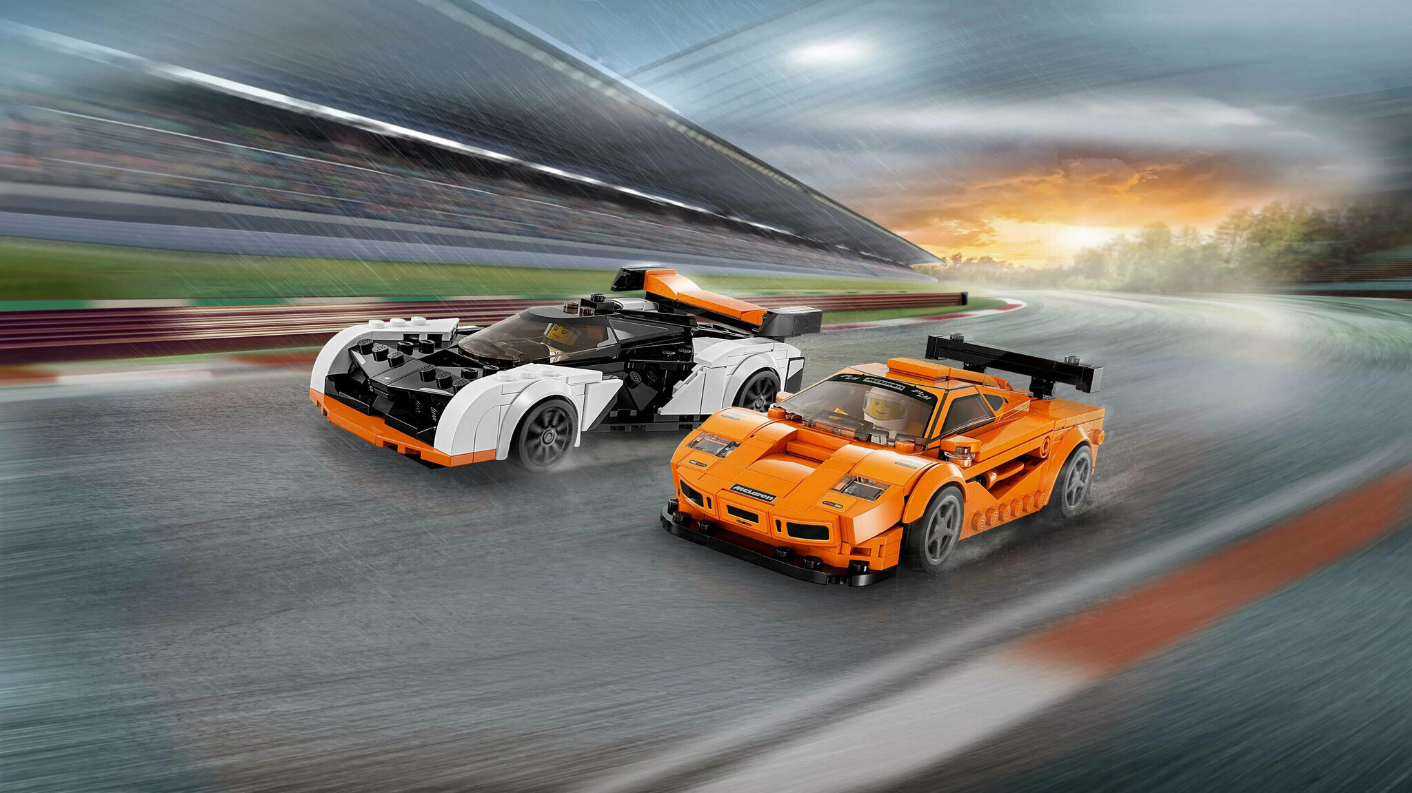 Конструктор LEGO Speed Champions 76918 McLaren Solus GT & McLaren F1 LM — фото 3
