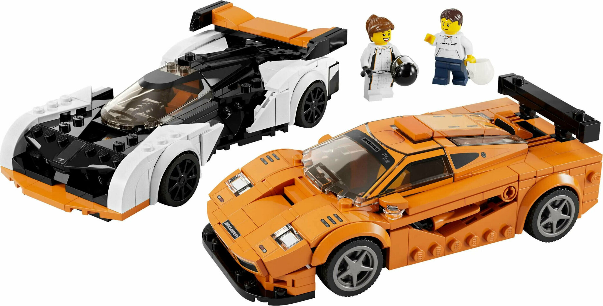 Конструктор LEGO Speed Champions 76918 McLaren Solus GT & McLaren F1 LM — фото 4