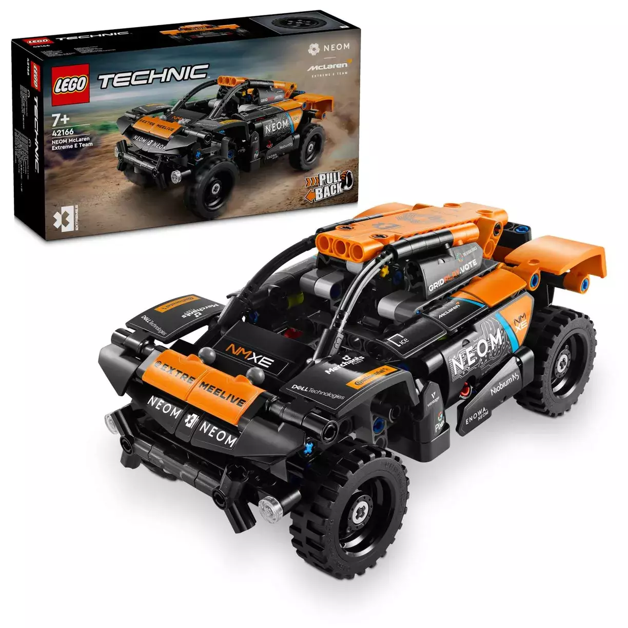 Конструктор Technic 42166 Гоночный автомобиль NEOM McLaren — фото 4