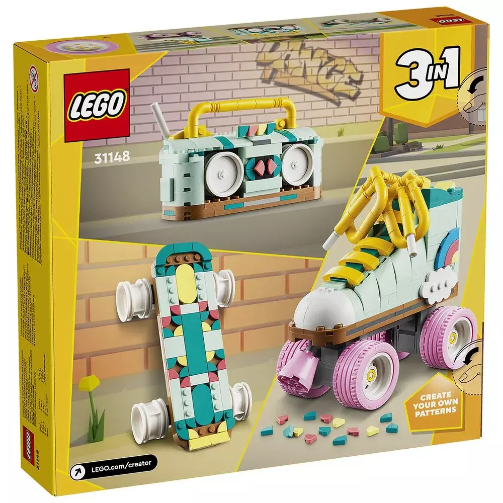Конструктор LEGO Creator 31148 Ретро роликовые коньки — фото 2