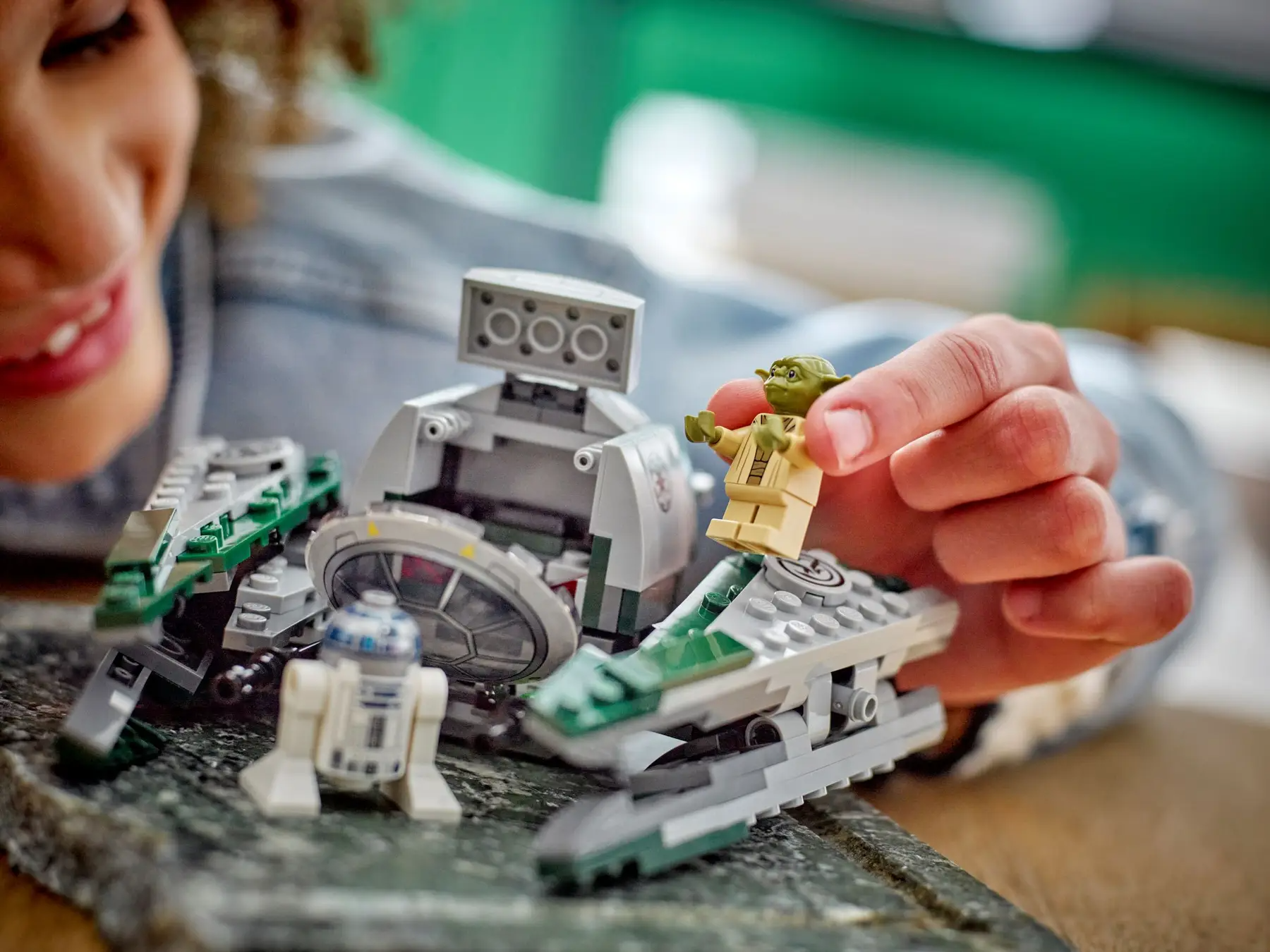 Конструктор LEGO Star Wars 75360 Джедайский истребитель Йоды — фото 8