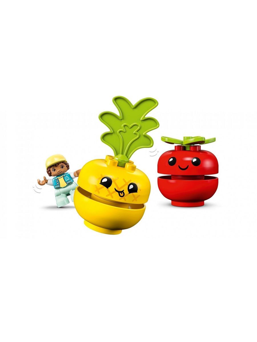Конструктор Duplo 10982 Фруктово-овощной трактор — фото 14