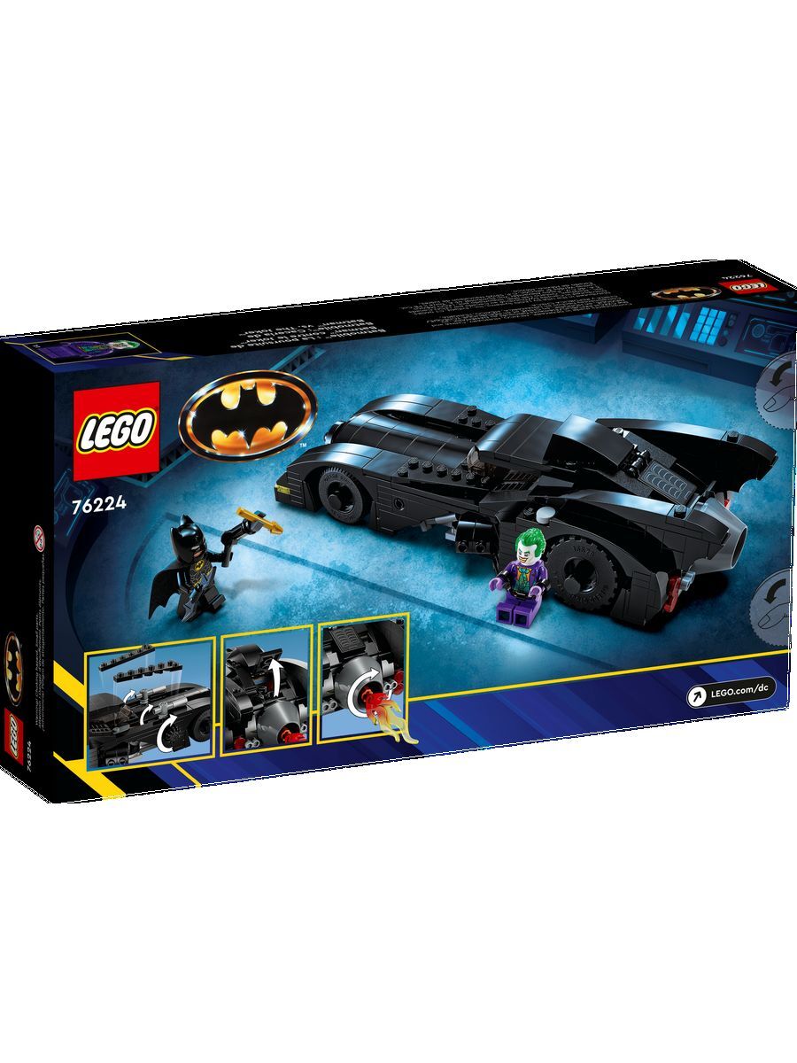 Конструктор Batman 76224 Бэтмобиль Бэтмен против Джокера — фото 2