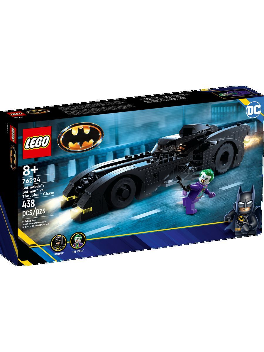Конструктор Batman 76224 Бэтмобиль Бэтмен против Джокера — фото 1