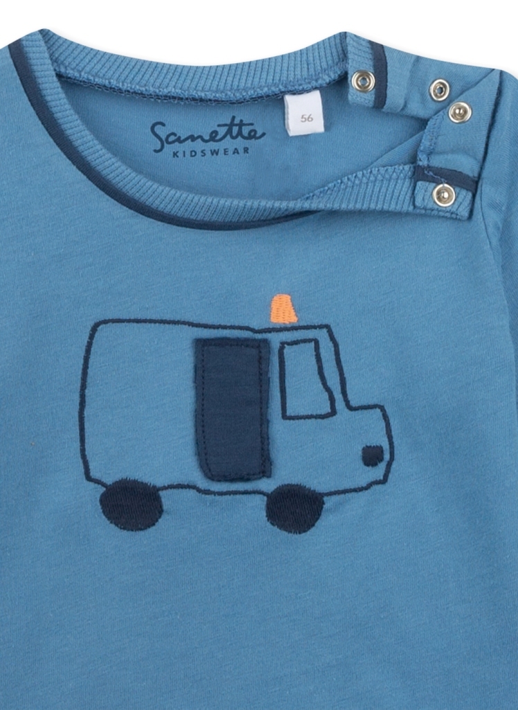 Футболка Sanetta Kidswear 115663 50393 — фото 3